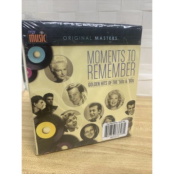 My Music Moments To Remember Original Masters Golden Hits 50'S & 60'S Sealed - Picture 2 of 5
